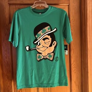 Celtics Lucky the Leprechaun 🍀 T-Shirt, NWT